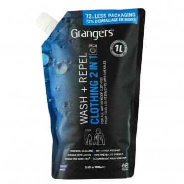 Grangers Wash + Repel Clothing 2in1 1L Pouch