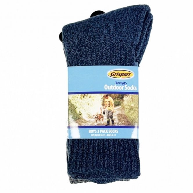 Grisport  3-Pack Boys Socks