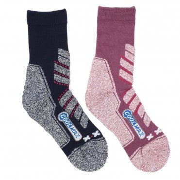 Grisport Ladies 2-Pack Coolmax Socks