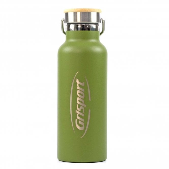 Grisport  Vacuum Bamboo Top Water Bottle