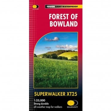Harvey Maps - Forrest of Bowland