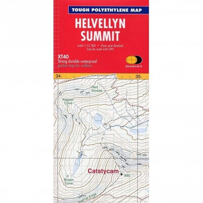 Harvey Maps  - Helvellyn Summit