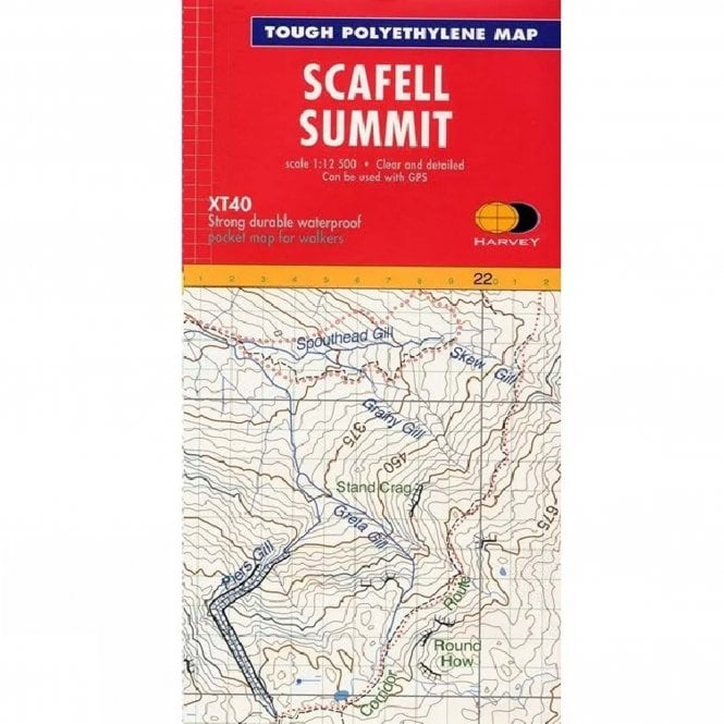 Harvey Maps  - Scafell Summit