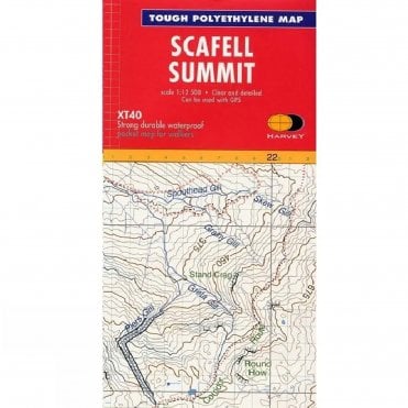Harvey Maps - Scafell Summit