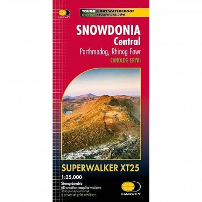 Harvey Maps  - Snowdonia Central