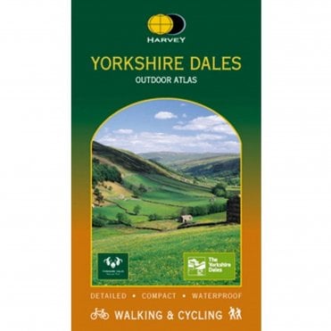 Harvey Yorkshire Dales Outdoor Atlas