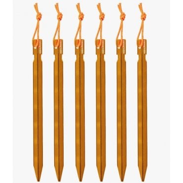 Highlander Arrow Aluminium Pegs 18cm - 6 Pack