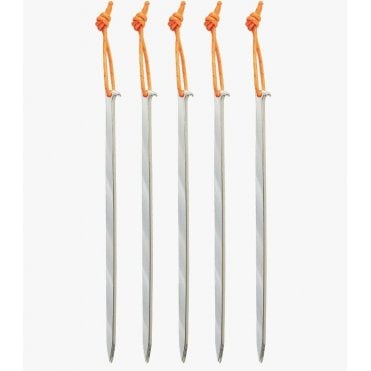 Highlander Dart Aluminium Pegs 6" - 5 Pack