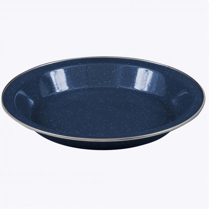 Highlander  Deluxe Enamel Vintage Camping Plate
