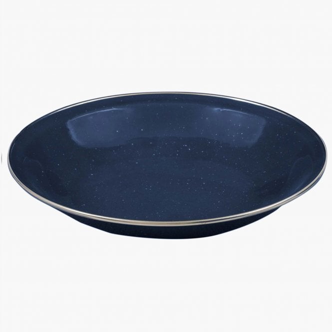 Highlander  Deluxe Enamel Vintage Camping Soup Plate