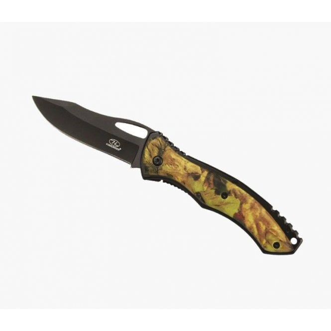 Highlander  Eagle Locking Knife Camo