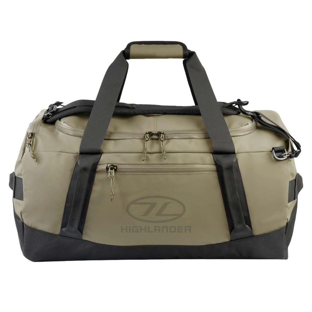 Highlander Hauler Duffel 65L: Colour: Green Size 4 - Outdoor Action