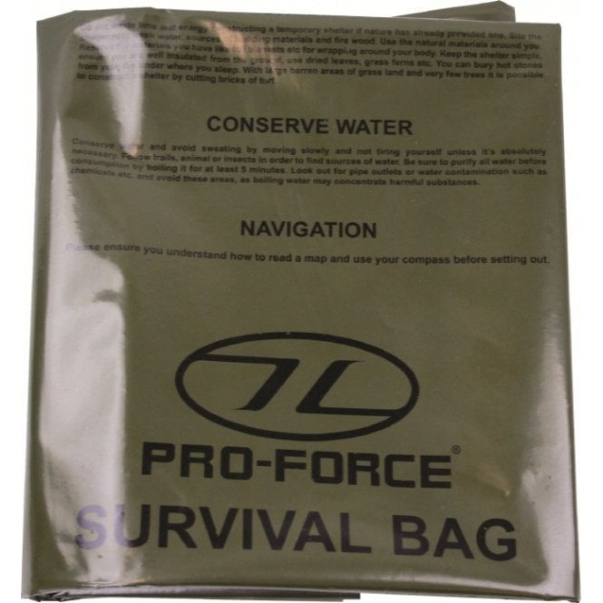 Highlander  Large Military Survival Bag - Olive