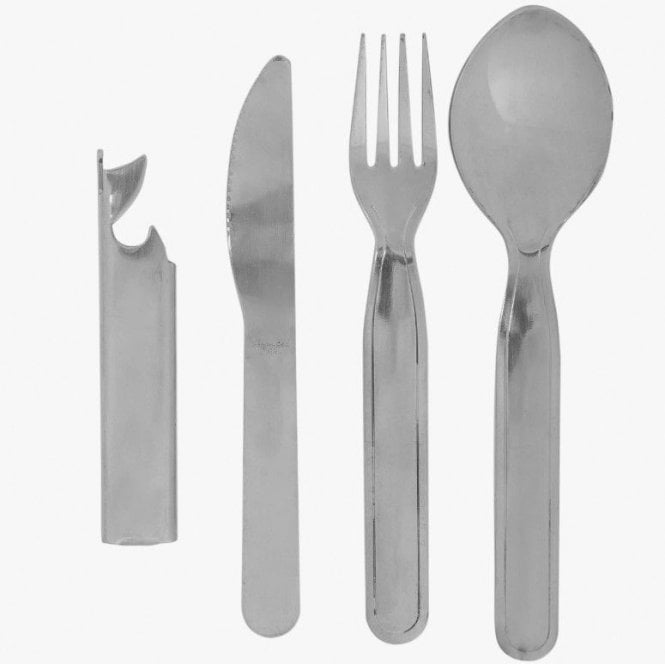 Highlander  Military Style Knife Spoon and Fork Set