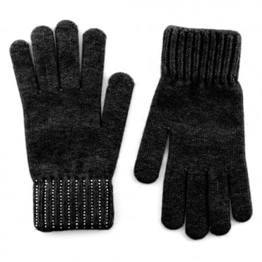 Jail Jam Womens Recycled Rhinestone Gloves