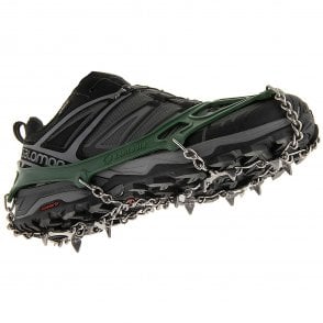 Kahtoola NANOspikes Traction Cleats – 1st Gen, Charcoal, Assorted Sizes (Open Box)