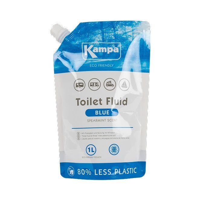 Kampa Dometic Kampa Blue Toilet Fluid 1L Eco Pouch