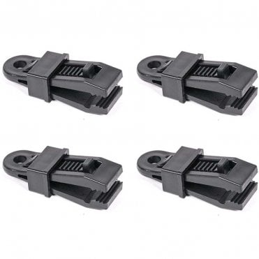Kampa Tarpaulin/Material Clamps - Pack of 4