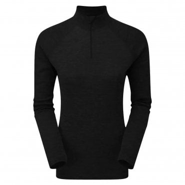 Keela Womens Merino Zip-Neck L/S Top