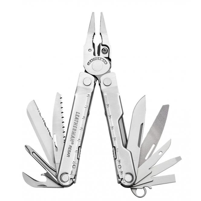 Leatherman  Rebar Multitool Stainless Steel - 831557