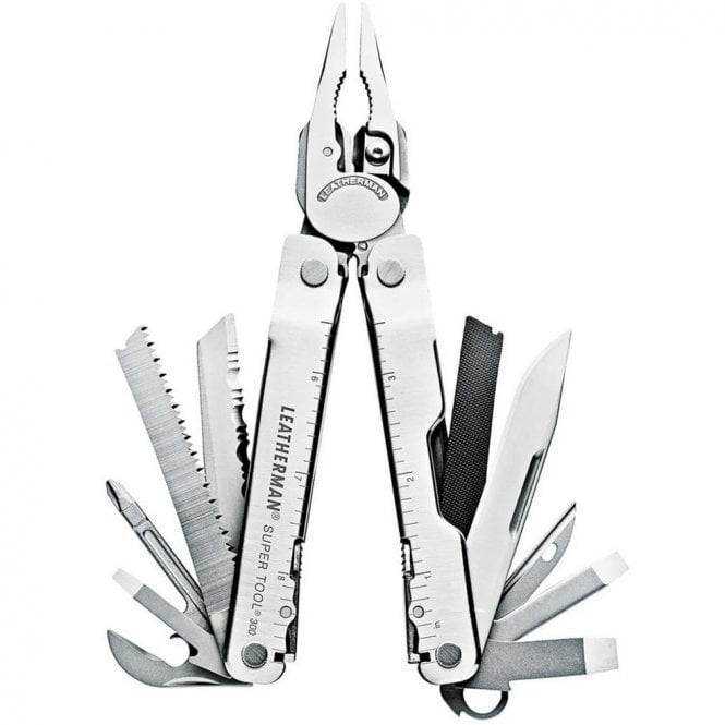 Leatherman  Super Tool 300 Multitool Stainless Steel - 831148