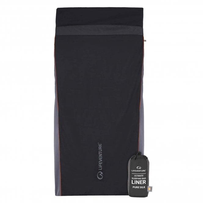 Lifeventure  Pure Silk Ultimate Sleeping Bag Liner - Rectangle