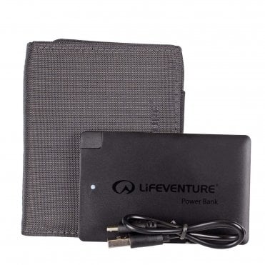 Lifeventure RFID Charger Wallet - Grey