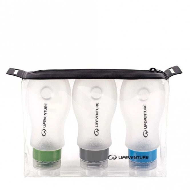 Lifeventure  Silicone Flight Bottle Set