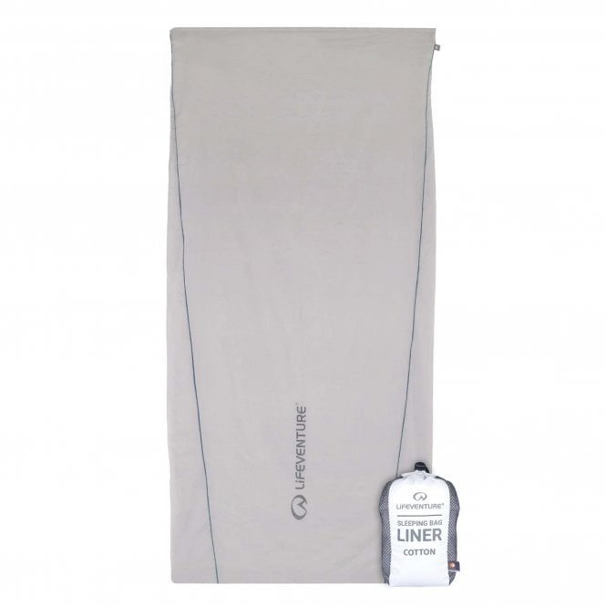 Lifeventure  Sleeping Bag Liner - Cotton Rectangular