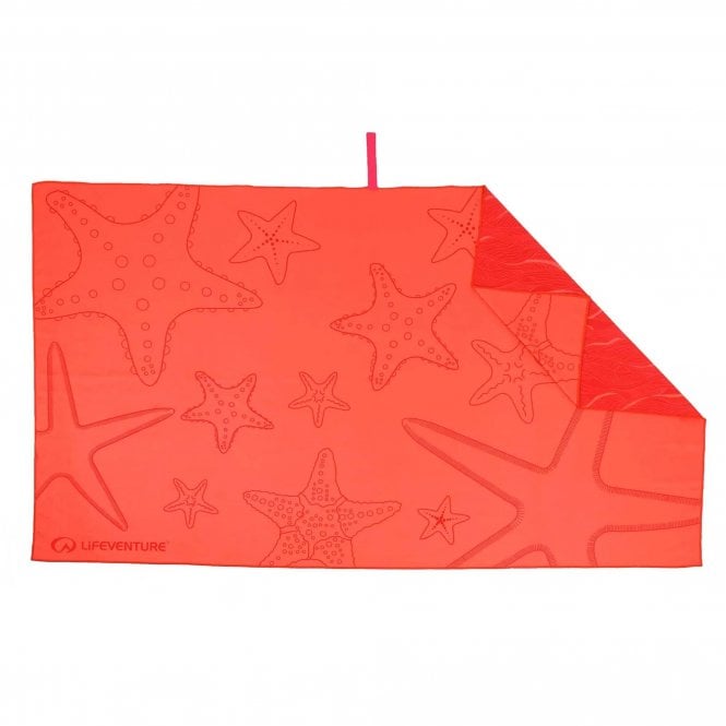 Lifeventure  Soft Fibre Towel - Giant - Starfish