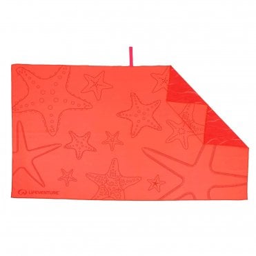 Lifeventure Soft Fibre Towel - Giant - Starfish
