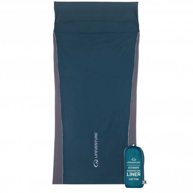 Lifeventure  Ultimate Sleeping Bag Liner - Cotton Rectangular