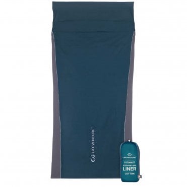 Lifeventure Ultimate Sleeping Bag Liner - Cotton Rectangular