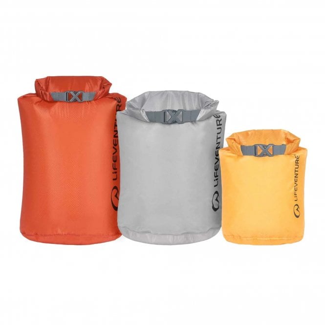 Lifeventure  Ultralight Dry Bag Set 1L 2L 5L