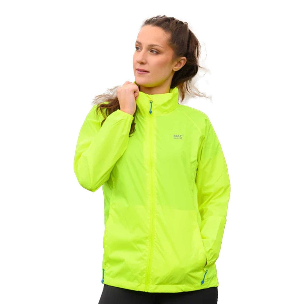 Mac In A Sac Men's Neon Yellow / Yellow Zip Origin 2 Waterproof Jacket: / Yellow Zi Medium
