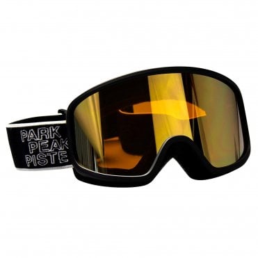 Manbi Odyssey Snowsport Goggle Black Gold Cat 2