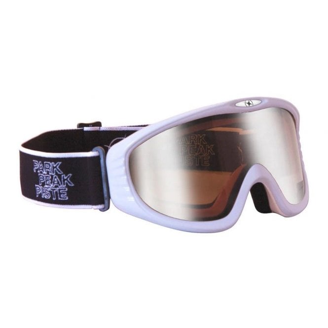Manbi  Vulcan Snowsport Goggle White Silver Cat 3