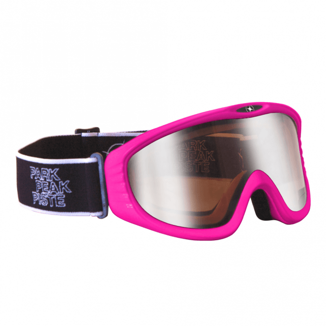Manbi  Vulcan Snowsport Goggles Pink/Mirror Cat 3