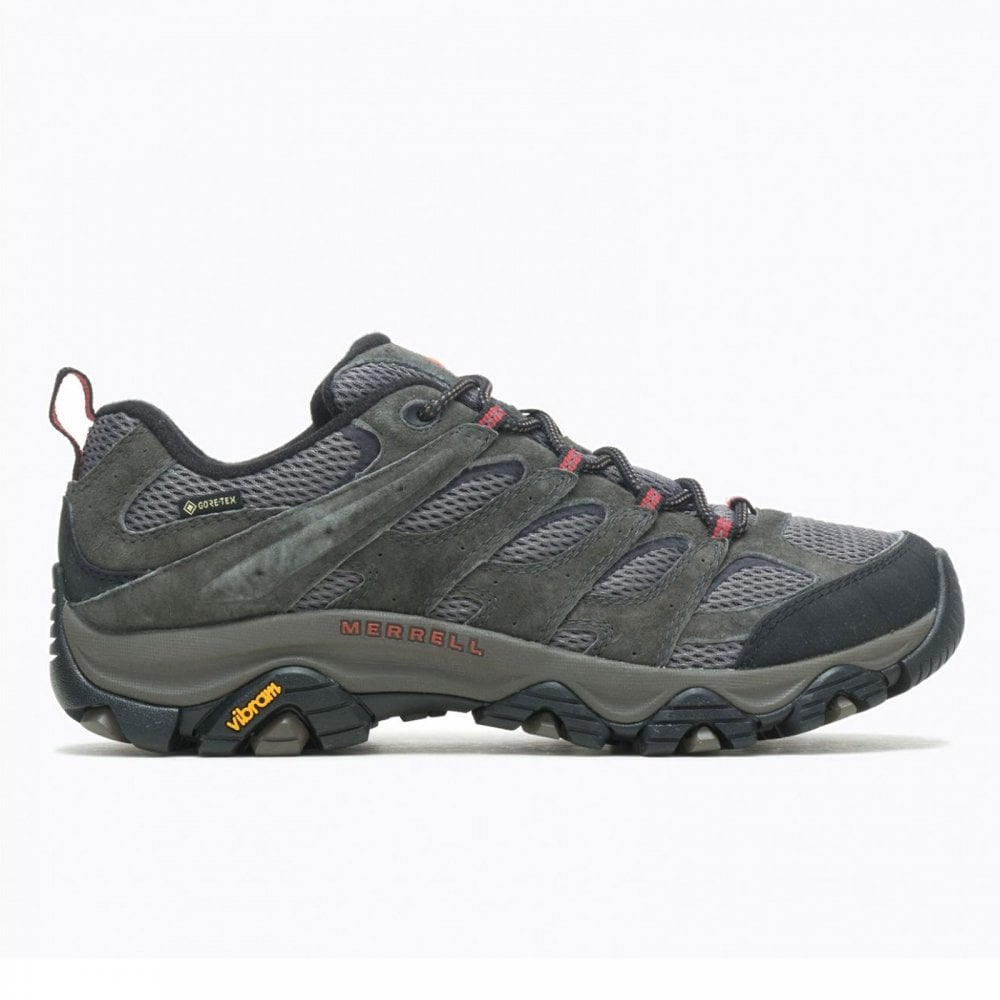 Merrell Men's Black Moab 3 Gore-Tex Walking Shoes - Image 3