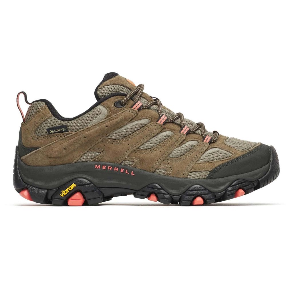 Merrell Women's Moab 3 Gtx Walking Shoe: : :, Colour: Oliv Olive Size 7 - Outdoor Action - Image 2