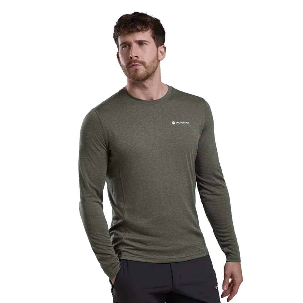Montane Men's Caper Dart Long Sleeve T-Shirt: : :, Colour: Small