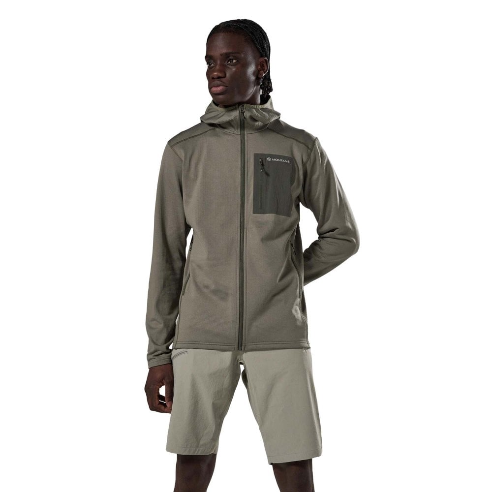 Montane Men's Protium Cp Fleece Hoodie: : :, Colour: Caper Large - Outdoor Action