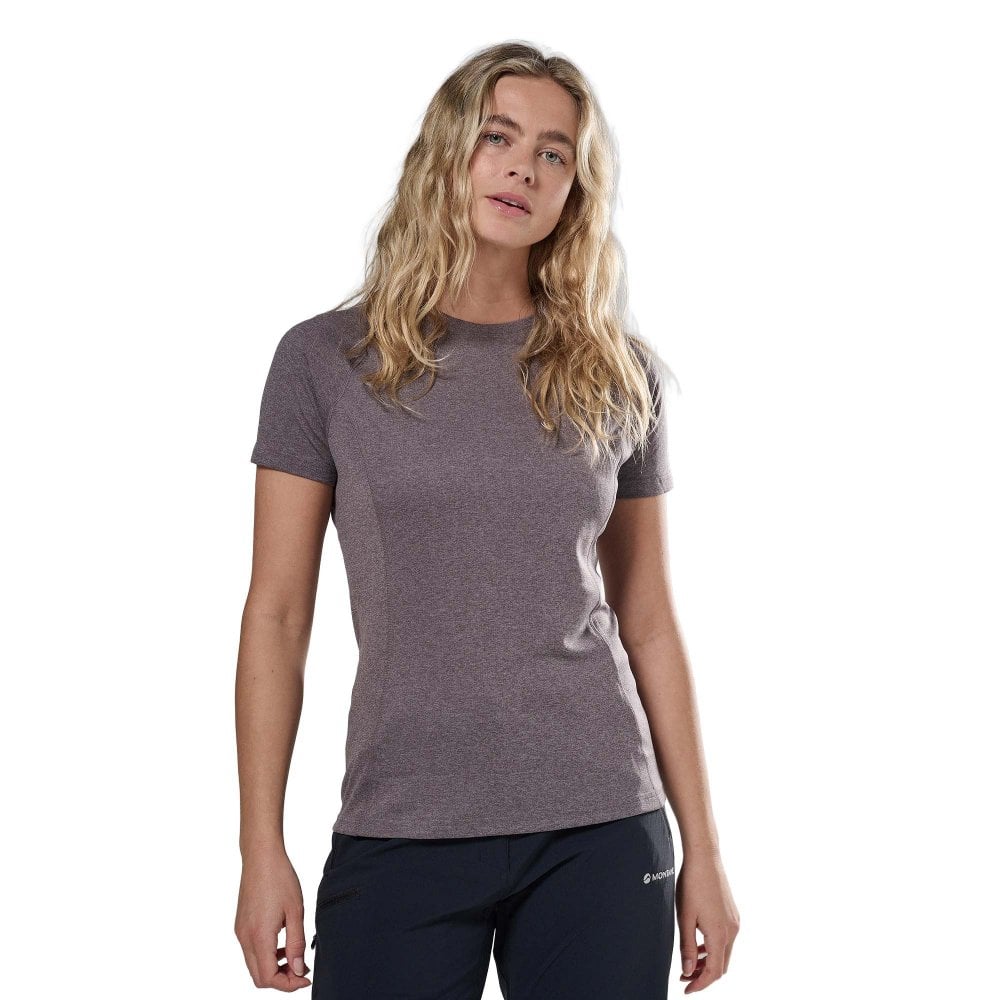 Montane Women's Dart Tee: : :, Colour: Dusk Size 8 - Outdoor Action