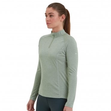 Montane Womens Dart Zip Long Sleeve T-Shirt
