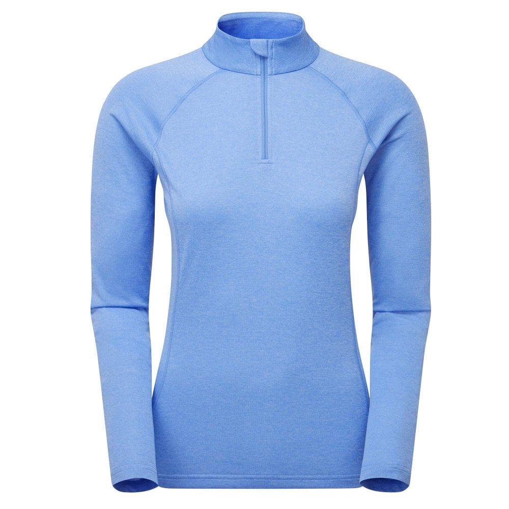 Montane Women's Cornflower Dart Zip Long Sleeve T-Shirt: : :, Size 10