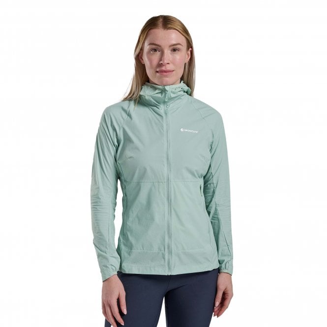 Montane  Womens Featherlite Hooded Windproof Jacket