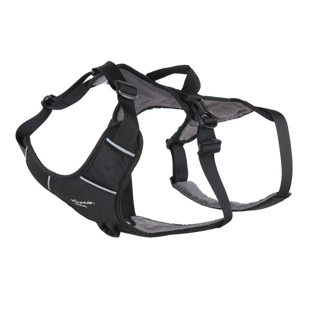 Mountain Paws 3 Strap Harness: Black: L Size: L, Colour: Black