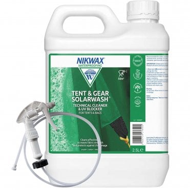 Nikwax Tent & Gear SolarWash Spray-On 2.5 litre