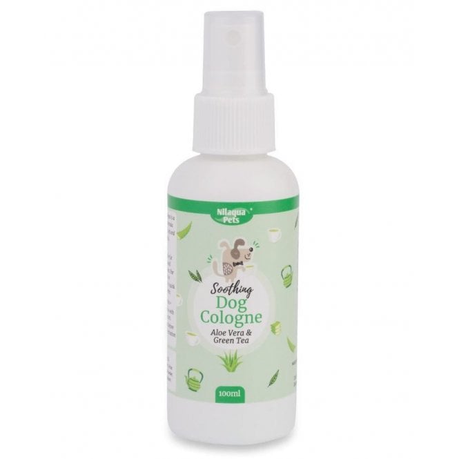 Nilaqua Pets  Soothing Dog Cologne - 100ml Aloe Vera & Green Tea