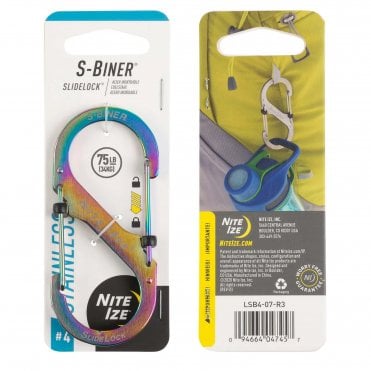 Nite Ize S-Biner Slidelock Stainless Steel Carabiner